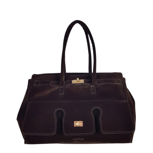 Кафяви боти на ток и платформа- Daris Brown 11468