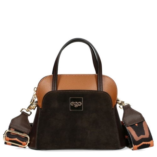 Чанта от естествена кожа с две лица- EGO Kamel 11585