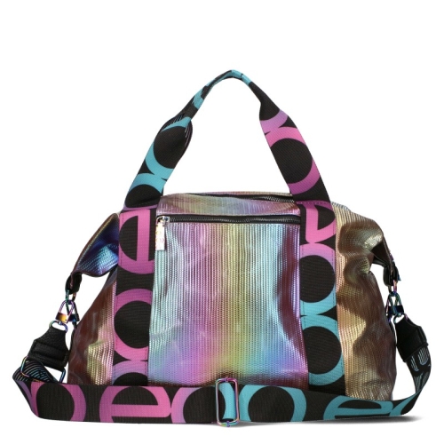 Голяма дамска чанта-сак в цвят хамелион- EGO 11603