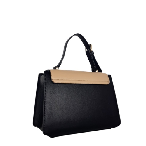 Дамска чанта с бежов капак- Duki&Daso 11640