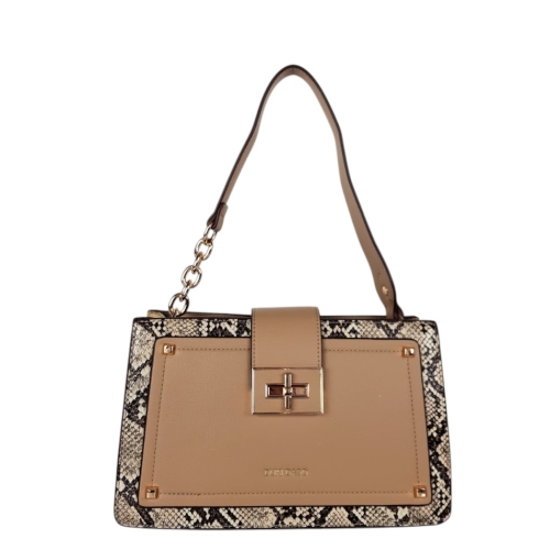 Дамски леопардови мокасини- Serina Beige 11090