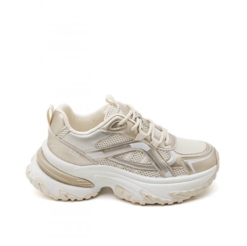 Дамски златисти маратонки - Zelda Gold 11656