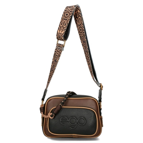 Високи кецове на платформа в цвят шоколад - Stella 11448