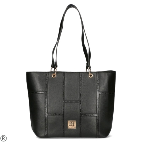 Дамски боти на ток в черен цвят- Mira Black