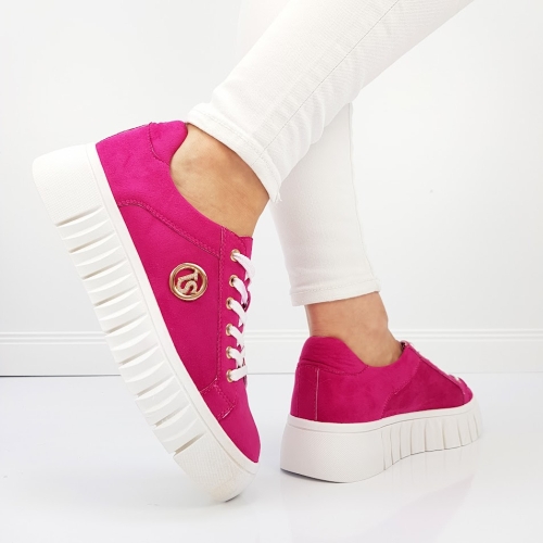 Дамски кецове цвят фуксия- Vera Fushia 11767