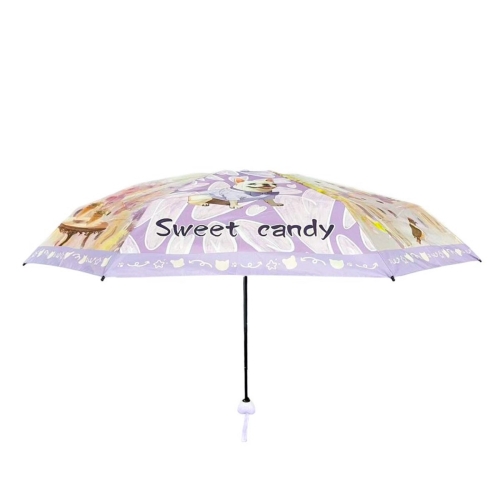 Дамски чадър- Sweet & Candy Purple 11841