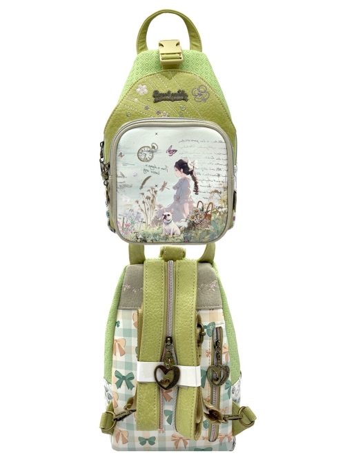 Дамска раница- Sweet & Candy Green 11886