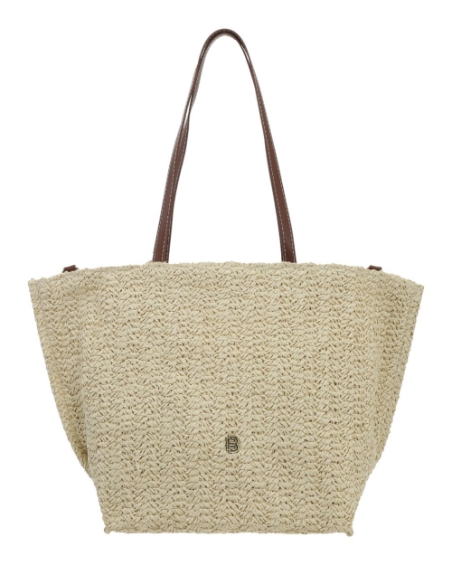 Бежова чанта с дълги дръжки за рамо- Eliq Beige 12168