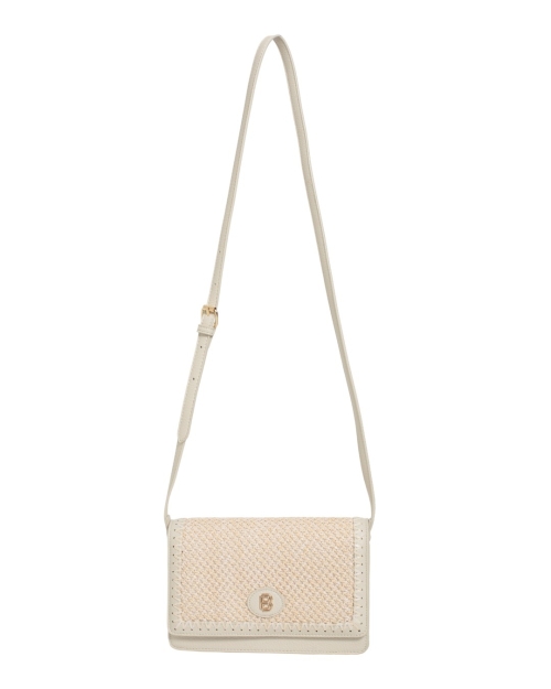 Малка бежова чанта с дълга дръжка - Oliq Beige 12180